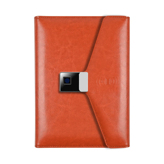 Cuaderno Ejecutivo con Bloqueo por Huella Dactilar