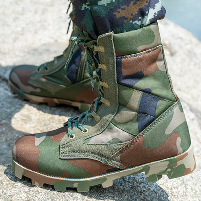 Botas Militares Tácticas Altas Transpirables con Cierre - Image 5