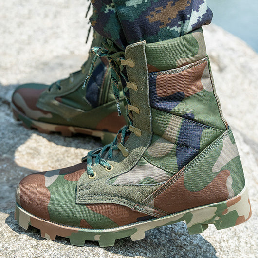 Botas Militares Tácticas Altas Transpirables con Cierre - Image 5