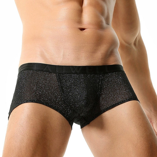 Bóxers para Hombre de Malla Sexy Cintura Baja y Diseño U Convexo - Image 20