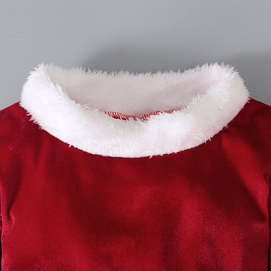Conjunto Navideño Infantil 3 Piezas: Camisa Manga Larga, Pantalón Acampanado y Gorro - Image 13