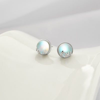 Aretes Aurora del Bosque en Plata Esterlina para Mujer - Image 8