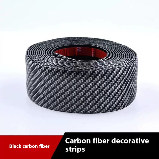 Protector de Fibra de Carbono para Puertas y Pedales del Auto - Image 2