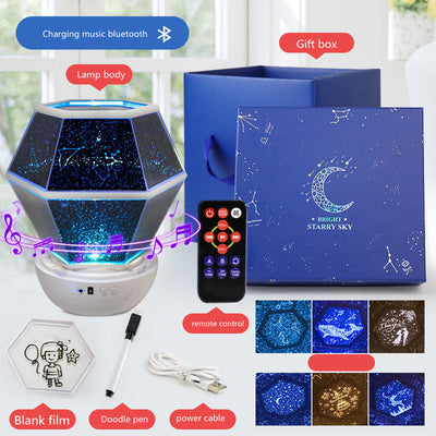 Proyector de Cielo Estrellado Rotativo para Habitación Infantil - Luz Nocturna Romántica - Image 8