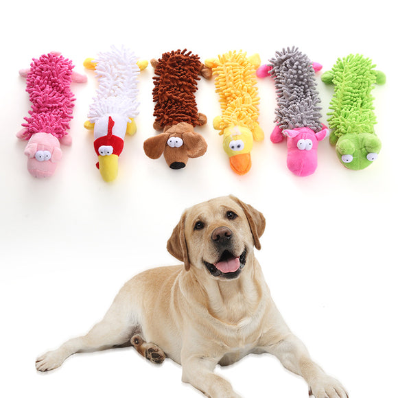 Juguete Mordedor Caballo de Microfibra para Perros - Masticable Dental