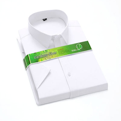 Camisa de Trabajo Casual Ejecutiva en Fibra de Bambú para Hombre - Image 4