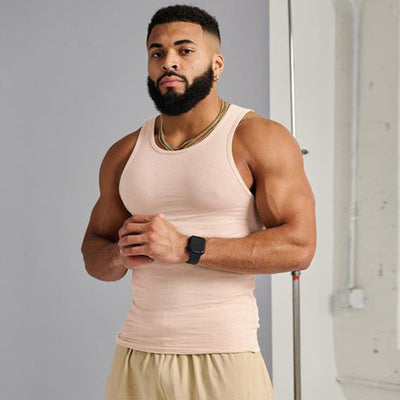 Camiseta Deportiva Sin Mangas Cuello Redondo para Hombre - Image 9