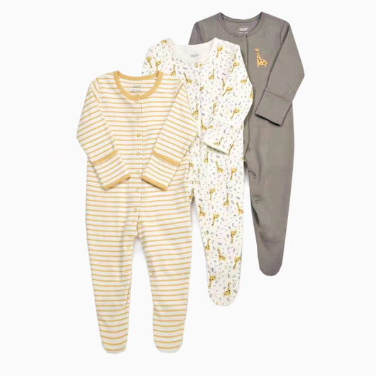 Conjunto de 3 Piezas para Bebé - Vestido de Mes Lunar en Caja de Regalo - Image 23