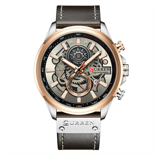 Reloj Multifuncional con Calendario y Correa Resistente al Agua para Hombre - Image 27