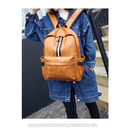 Mochila de Cuero PU Unisex - Diseño Moderno y Resistente - Image 15