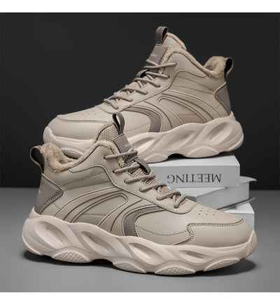 Zapatos de Algodón Gruesos para Hombre - Comodidad Casual y Deportiva - Image 15