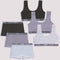 Conjunto de Ropa Interior de Algodón Puro Color Sólido