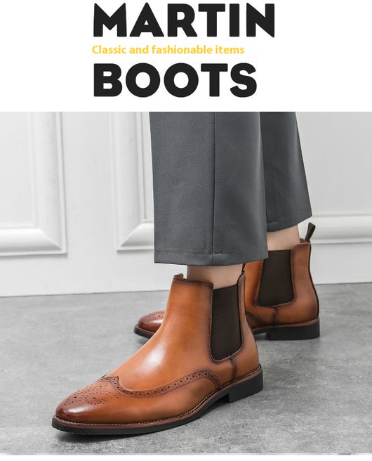 Botas Cortas de Invierno para Hombre Talla Grande con Forro Polar - Image 19