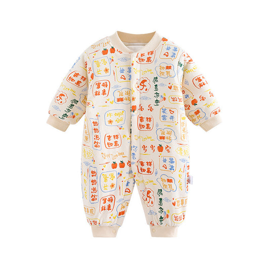 Pijama Enterizo Cálido de Algodón para Bebé Recién Nacido - Image 33