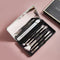 Set de Brochas de Maquillaje Profesional con Espejo Integrado