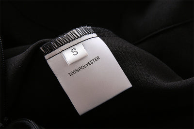 Jumpsuit Ejecutivo de Manga Larga con Cintura Ajustada Negro - Image 13