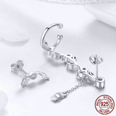 Aretes Hipoalergénicos Facetados con Temperamento Elegante - Image 3