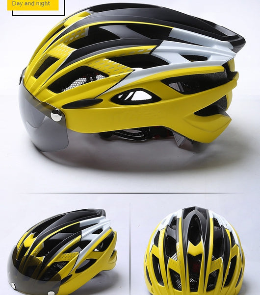 Casco de Ciclismo con Gafas Integradas - Image 6