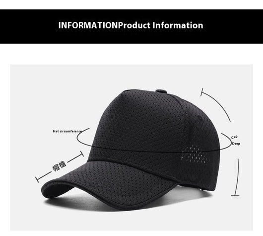 Gorra de Béisbol con Malla Transpirable y Corona Alta - Image 18