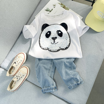 Camiseta Infantil Panda Manga Corta - Image 25