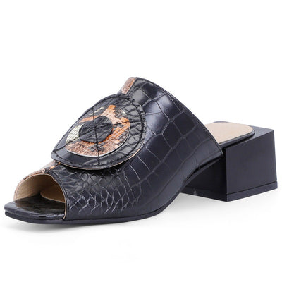 Sandalias y Pantuflas Tipo Pez para Mujer Talla Grande - Primavera Verano - Image 11