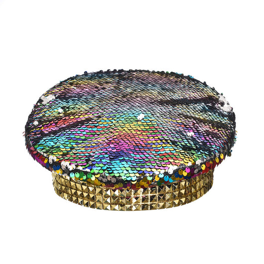 Sombrero de Lentejuelas con Ala Grande para Presentaciones - Image 9