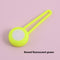 Fluorescent Yellow Round