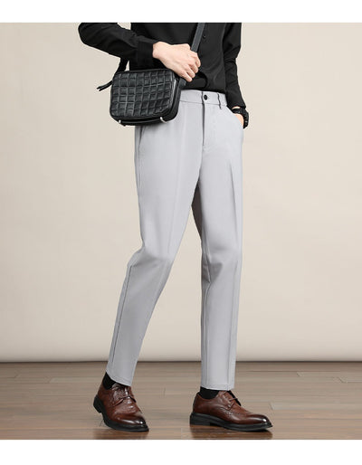 Pantalón de Vestir Hombre Coreano Corte Drop-crotch Tendencia - Image 25