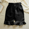 Shorts de Algodón con Volantes para Niñas - Versátiles y Cómodos