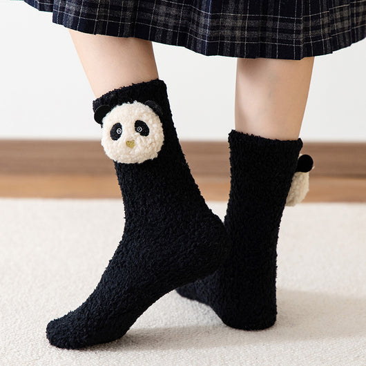 Calcetines Cálidos con Diseño de Animales 3D para Casa y Salidas - Image 26