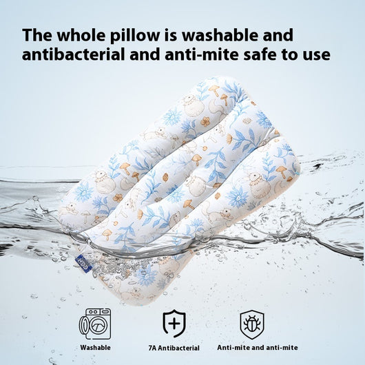 Almohada Infantil de Algodón Puro con Protección Térmica - Image 3