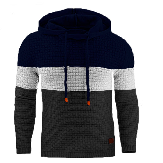 Sudadera con Capucha Jacquard para Hombre - Abrigo Cálido en Tonos Tierra - Image 19