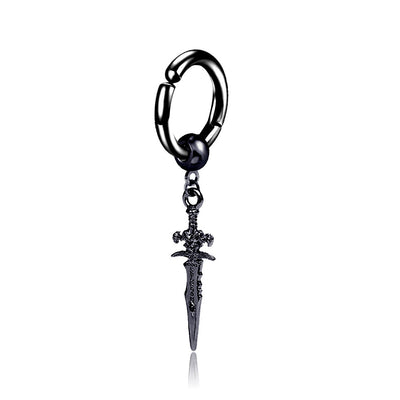 Aretes Vintage Personalizados para Hombre con Diseño de Flecha - Image 15