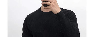 Suéter Básico Cuello Redondo para Hombre - Pullover Versátil - Image 21
