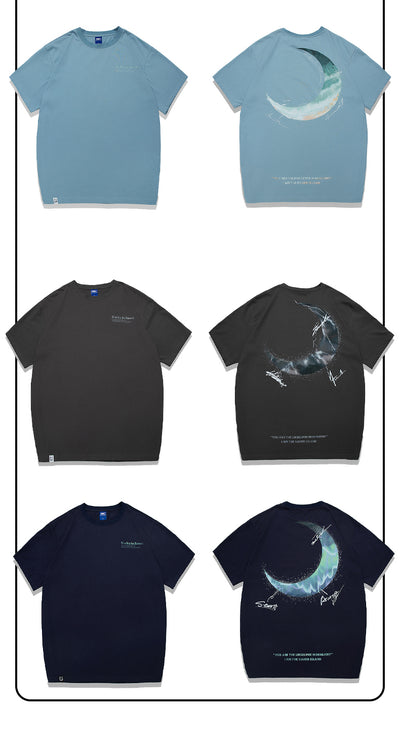 Camiseta Manga Corta Moon Series para Hombre - Image 12