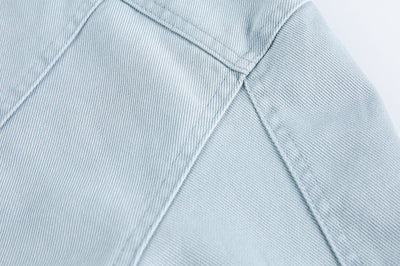 Chaqueta de Trabajo Retro Corta para Hombre - Image 34
