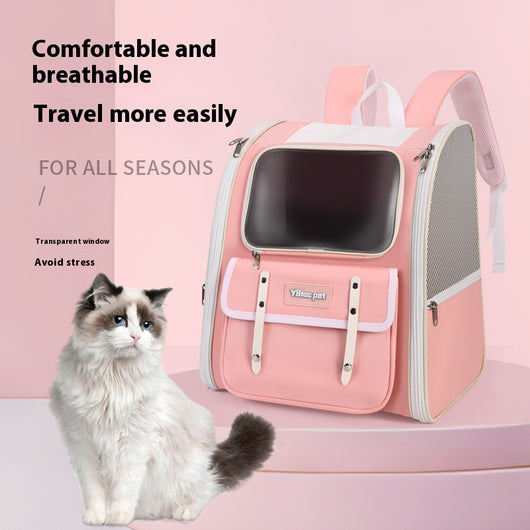 Bolsa de Transporte para Mascotas Respirable Todo Clima - Image 18