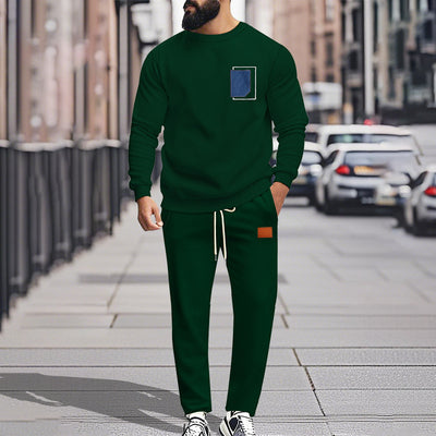 Suéter Deportivo Combinado Dos Piezas - Conjunto Casual Moderno - Image 10