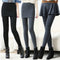 Leggings Falsos con Efecto Dos Piezas - Culotte Ancho con Cierre y Efecto Adelgazante