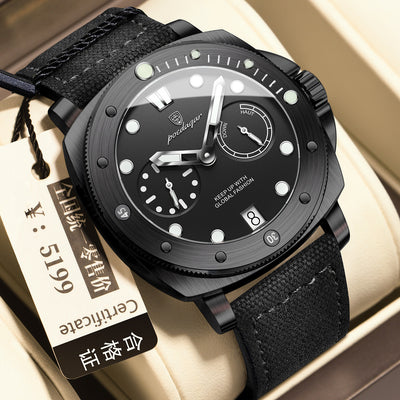 Reloj de Cuarzo Multifuncional Impermeable para Hombre con Esfera Luminosa - Image 4