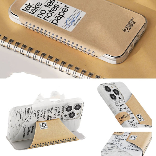 Funda Protectora con Soporte Minimalista para Laptop y Teléfono