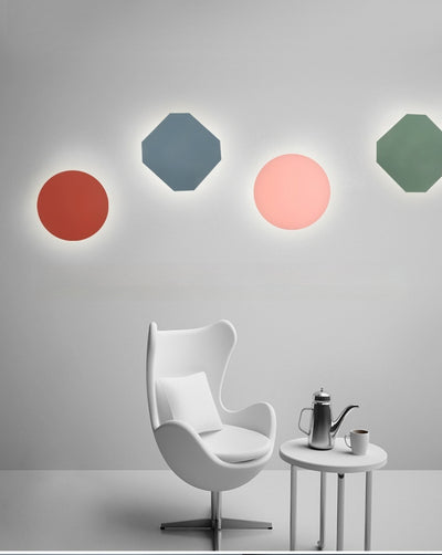 Lámpara de Pared Circular Minimalista para Sala y Dormitorio - Image 26