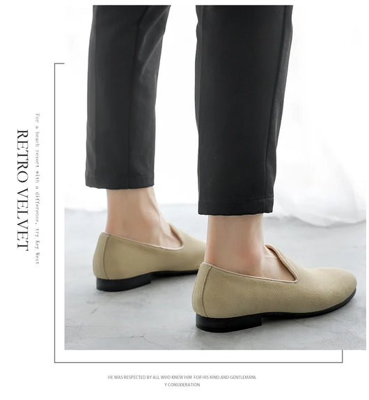 Zapatos de Ante para Hombre Punta Aguda Estilo Británico Versátil - Image 16