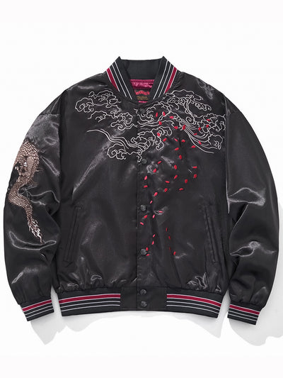 Chaqueta Bordada de Dragón Volador y Nubes de Buen Augurio - Image 7