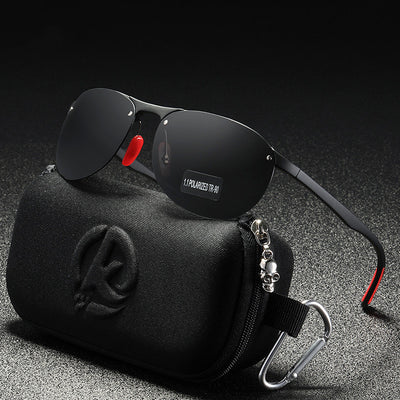 Gafas de Sol Polarizadas TR90 Sin Marco para Exterior