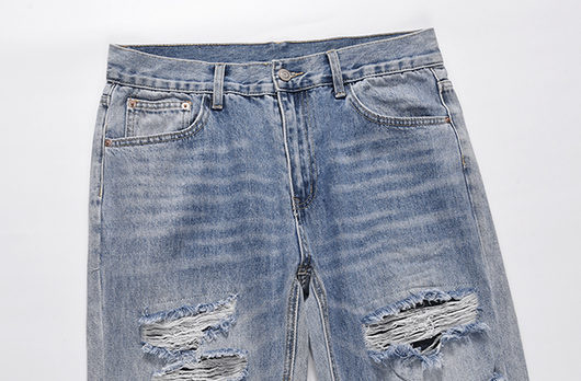 Jeans Vintage Sueltos y Cómodos para Hombre - Image 16