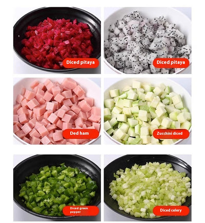 Cortadora Comercial de Verduras Automática Multifunción - Image 21