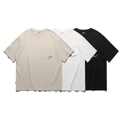 Playera Básica Bordada Cuello Redondo Manga Corta para Hombre - Image 5