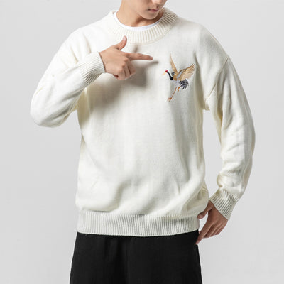 Sudadera Suelta con Bordados para Hombre - Image 4
