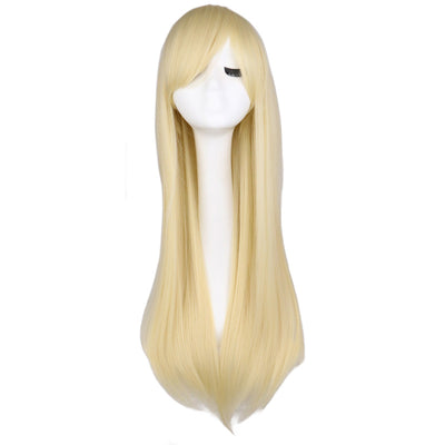 Peluca de Cabello Liso Largo con Base de Malla Mate - Image 37